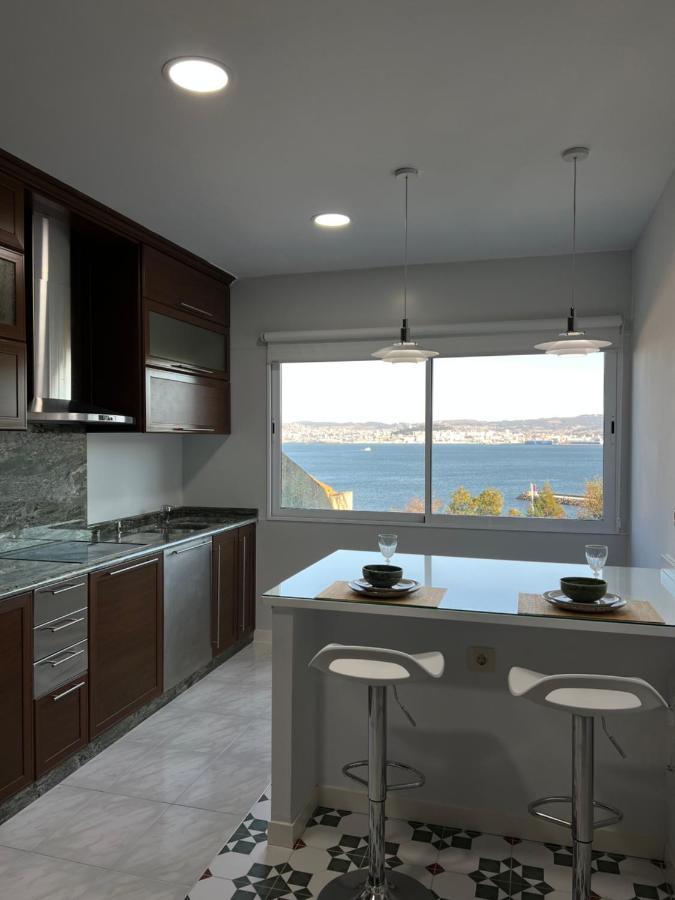 Apartamento En Cangas - Vistas Al Mar Exterior foto